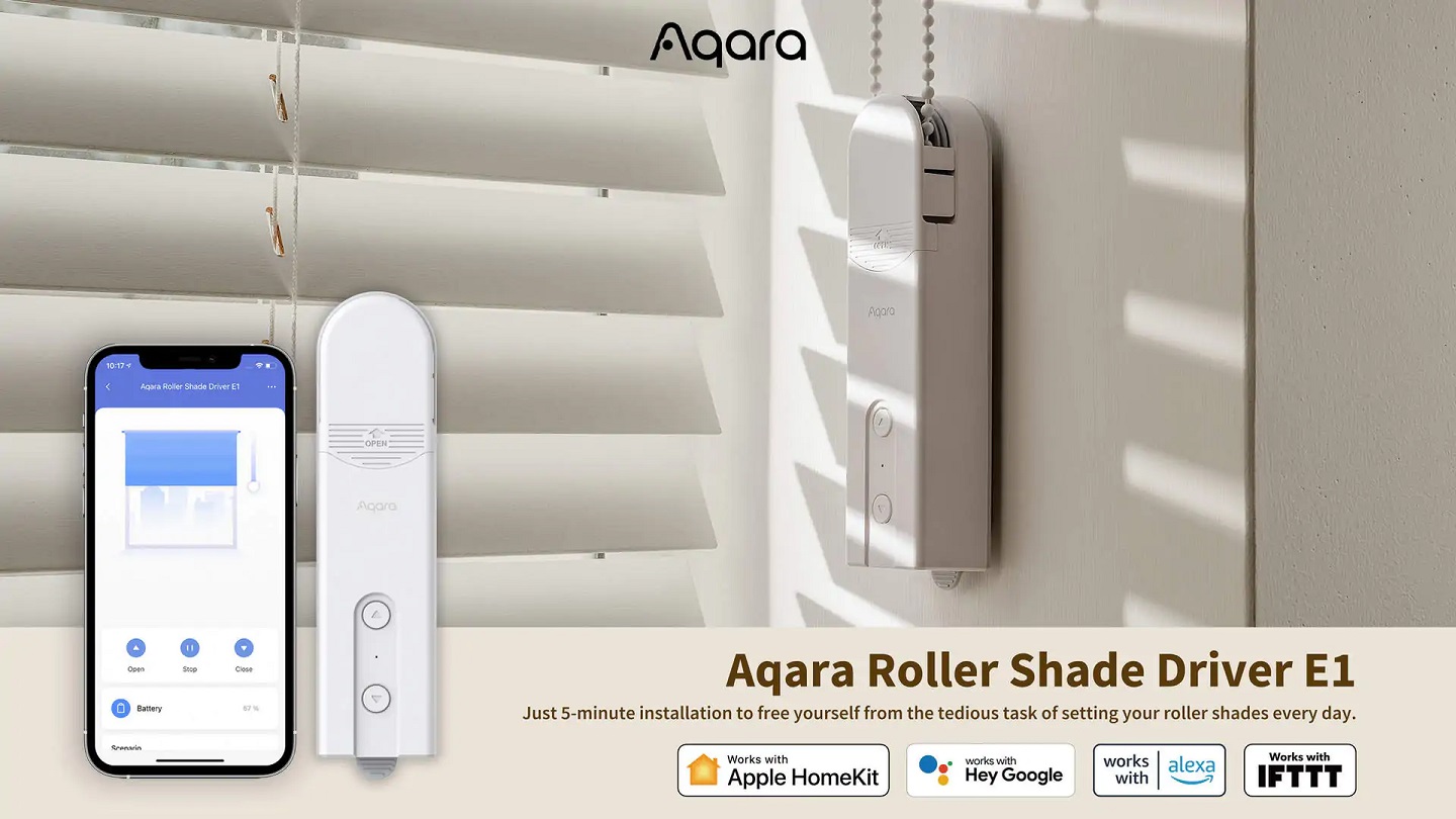 Aqara E1- Curtain Battery - Banner