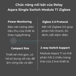 Aqara T1 - Single Relay - Product3