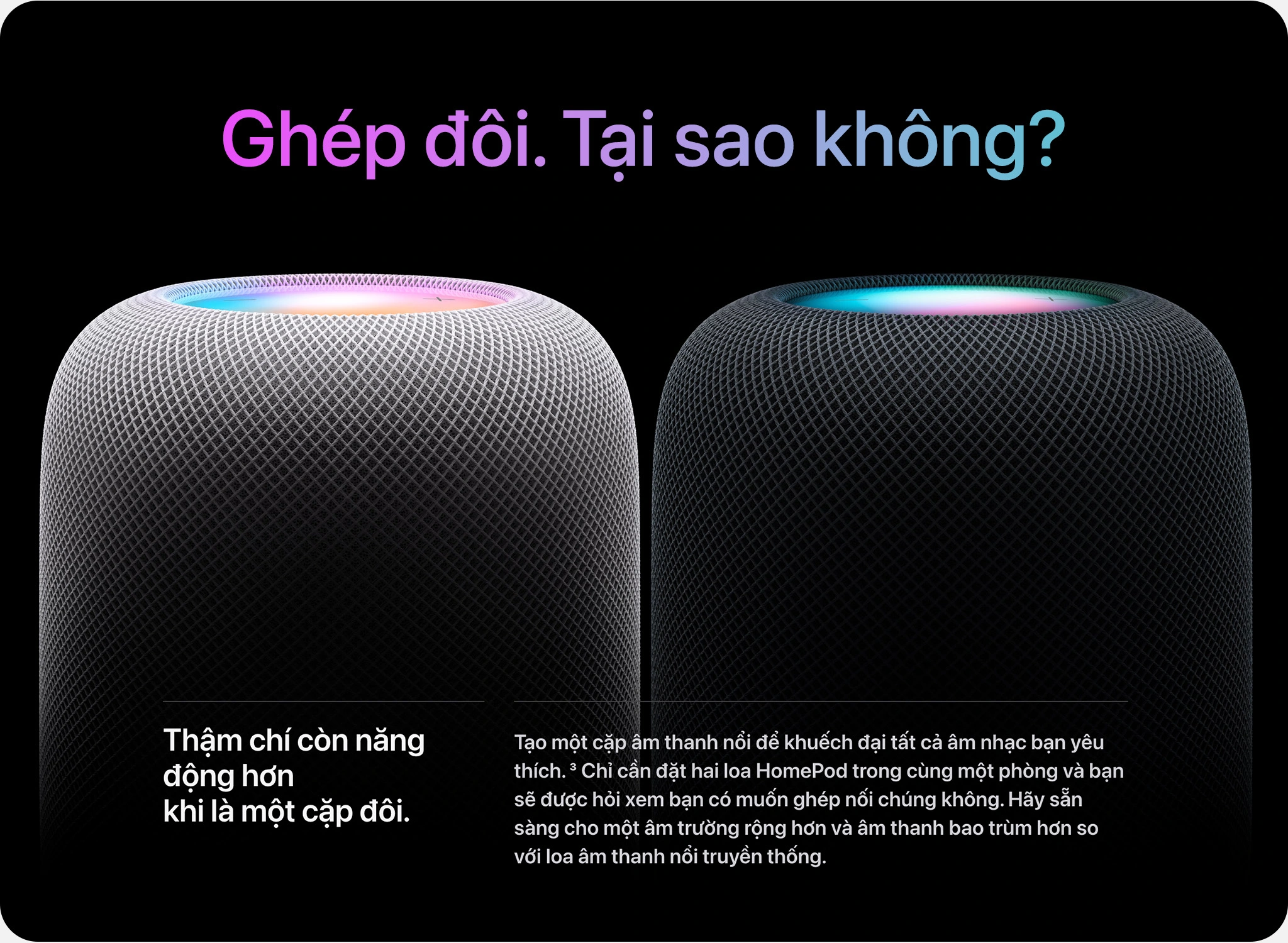 Apple Homepod - Grouping