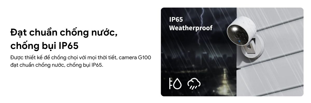 Aqara G100 Camera Weather Proff