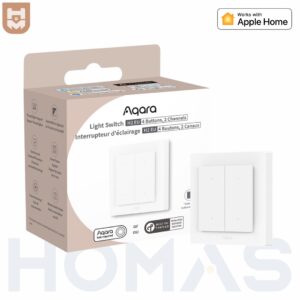 Aqara H2 Light Switch Eu 4 Buttons - 2 Channels - Product