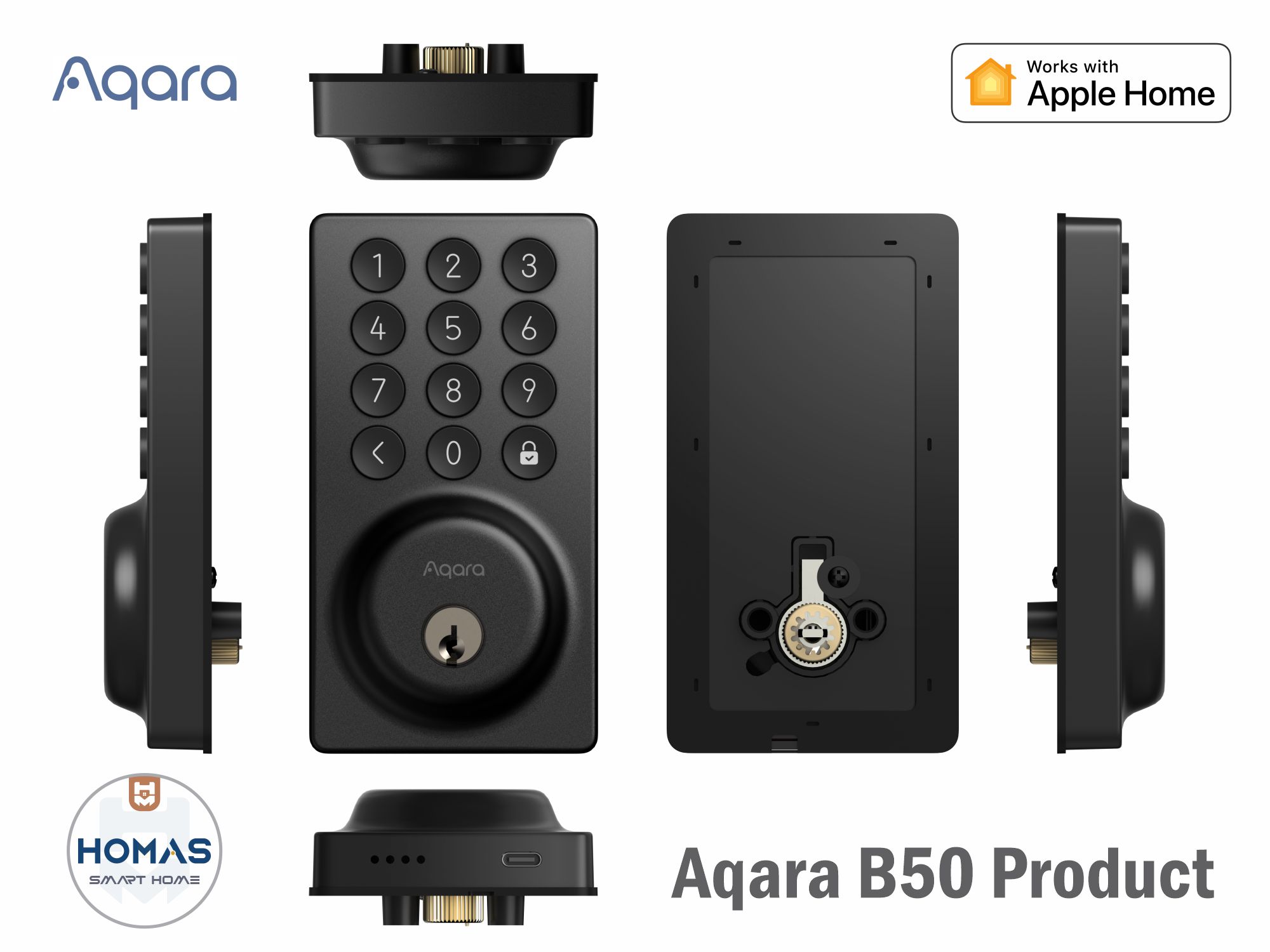 Aqara Smart Lock B50 - View