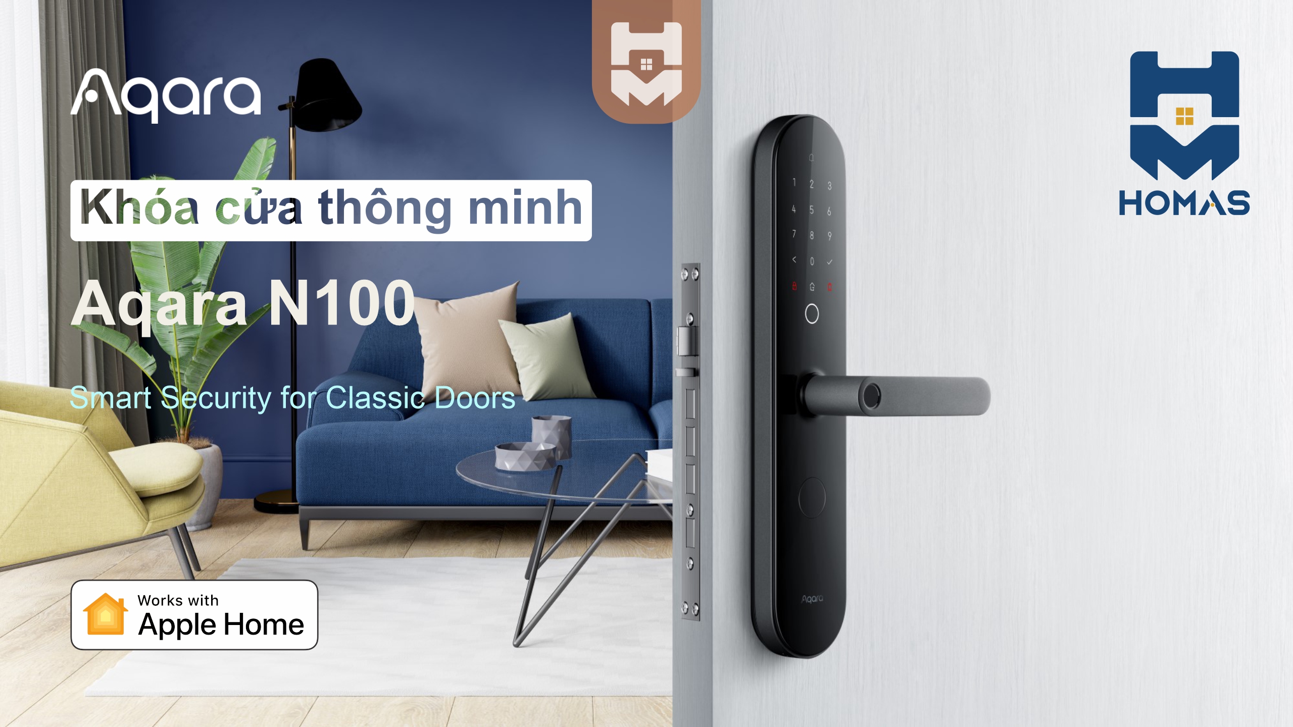 Aqara N100 Door Lock - Banner