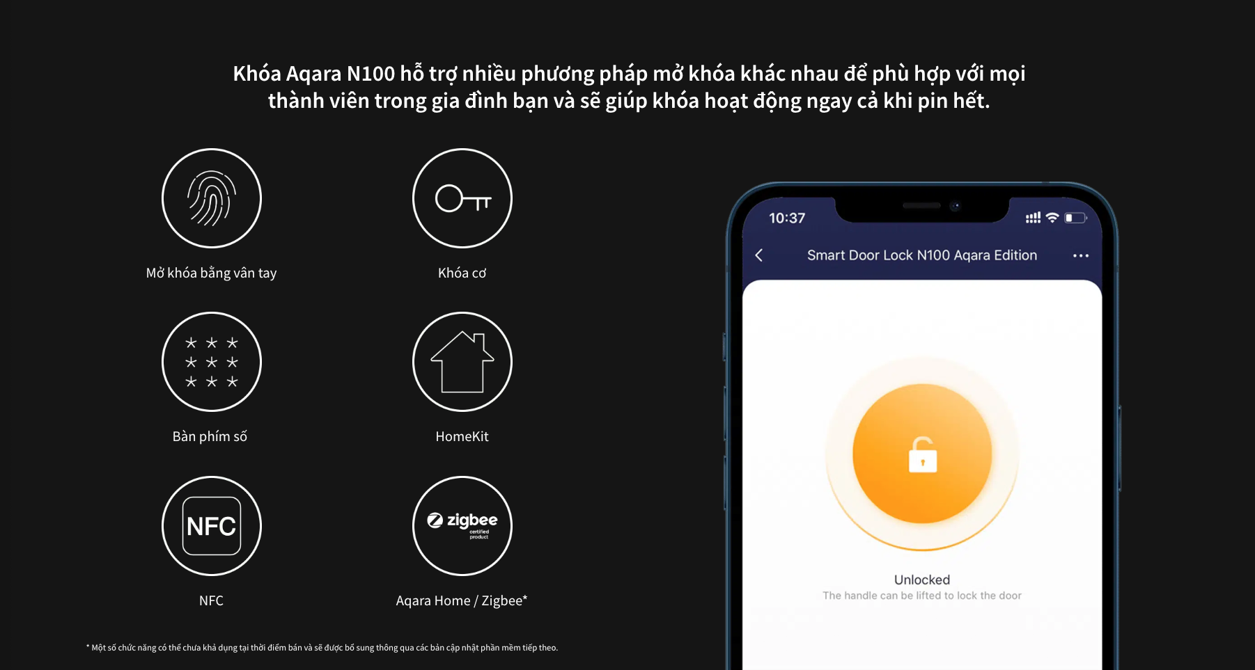 Aqara N100 - Unlock Method